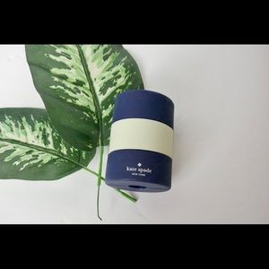 Kate spade blue and white drink coozy